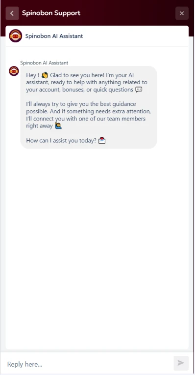 spinobon casino chat